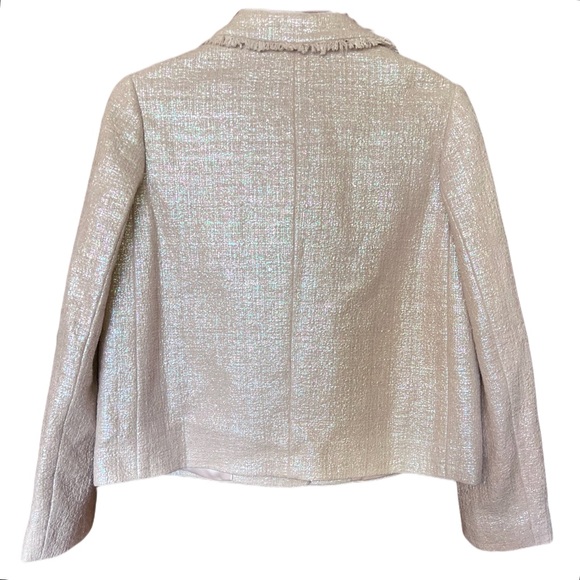 NWT RARE Kate Spade Aurora Borealis Vegas Collection Iridescent Tweed Jacket - Picture 6 of 9